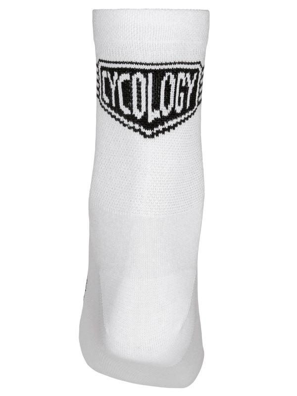 Cyklistické ponožky biele od Cycology