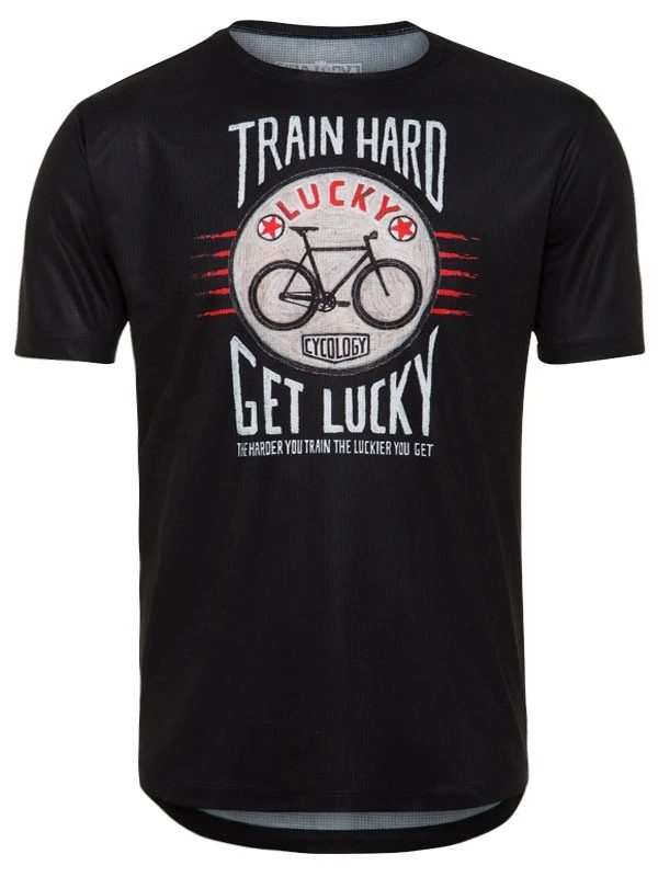 Technické triko pánské Train Hard Get Lucky